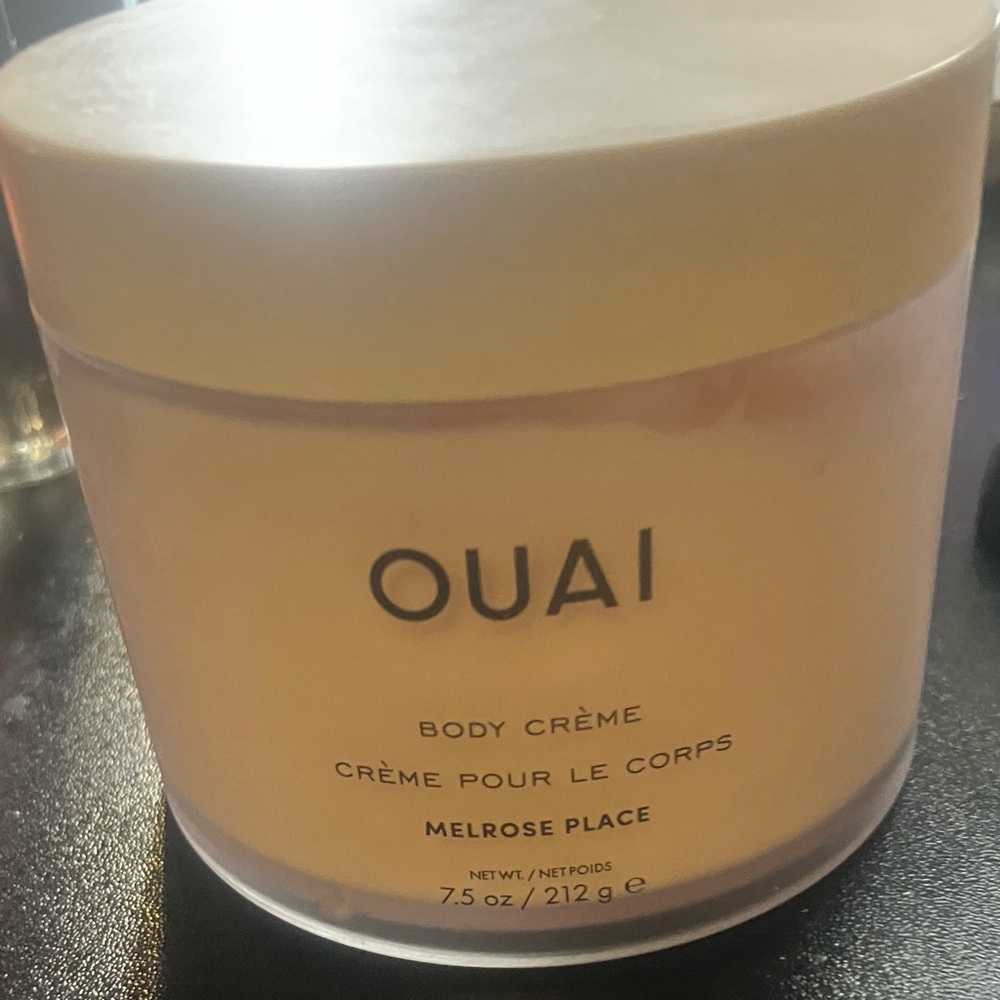 OUAI Body Crème with Subtle Cream Hue